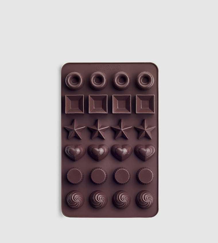 Buy Lakeland Lakeland 24 Choc Box Shapes Mould Multi In Multiple