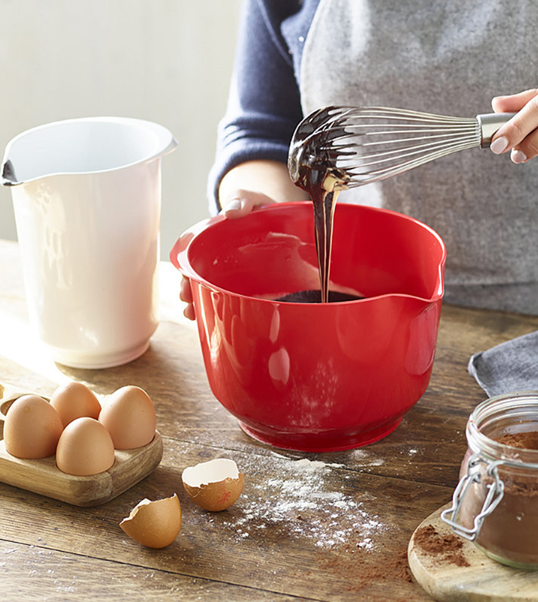 Red Mixing Bowl 3 litre-Multi