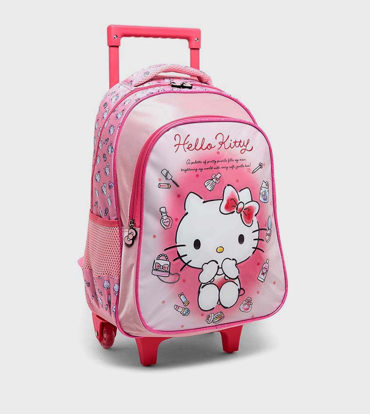Hello Kitty 16" Trolley Backpack Set