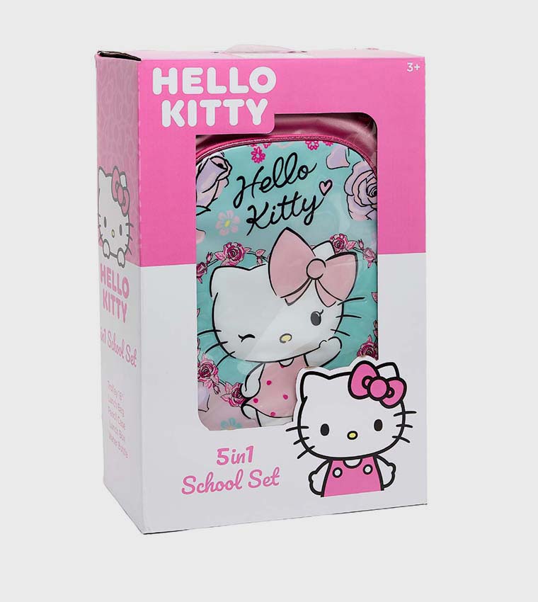 Hello Kitty 16" Trolley Backpack Set