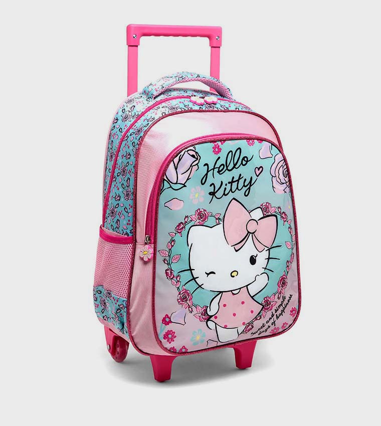 Hello Kitty 16" Trolley Backpack Set