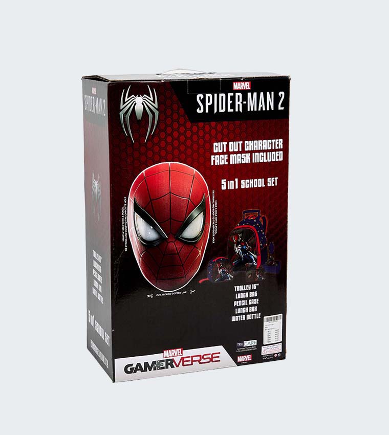 Spider-Man 16" Trolley Backpack Set