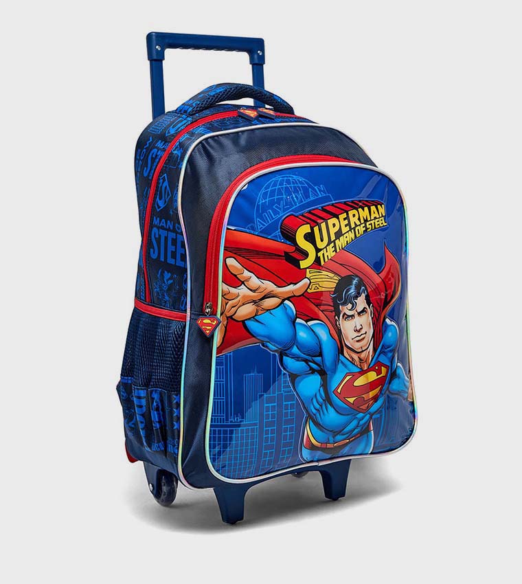 Superman 18" Trolley Backpack Set