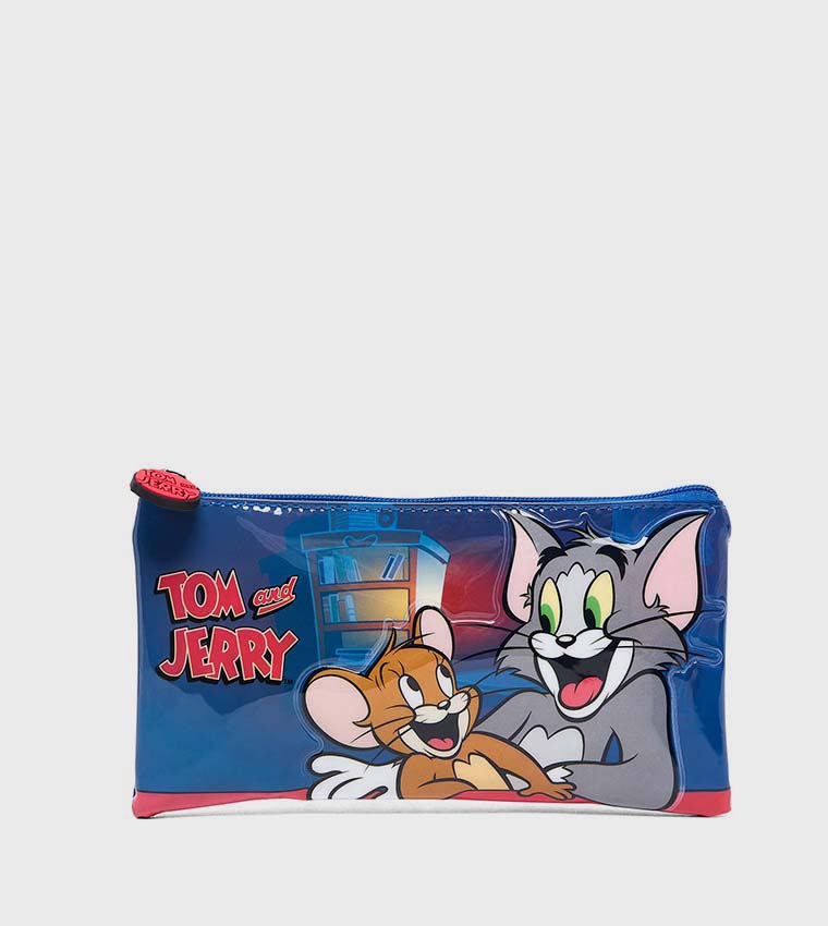 Tom & Jerry 16" Trolley Backpack Set