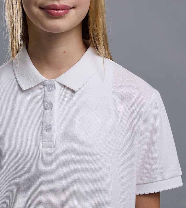 Solid Short Sleeves Polo T-Shirt