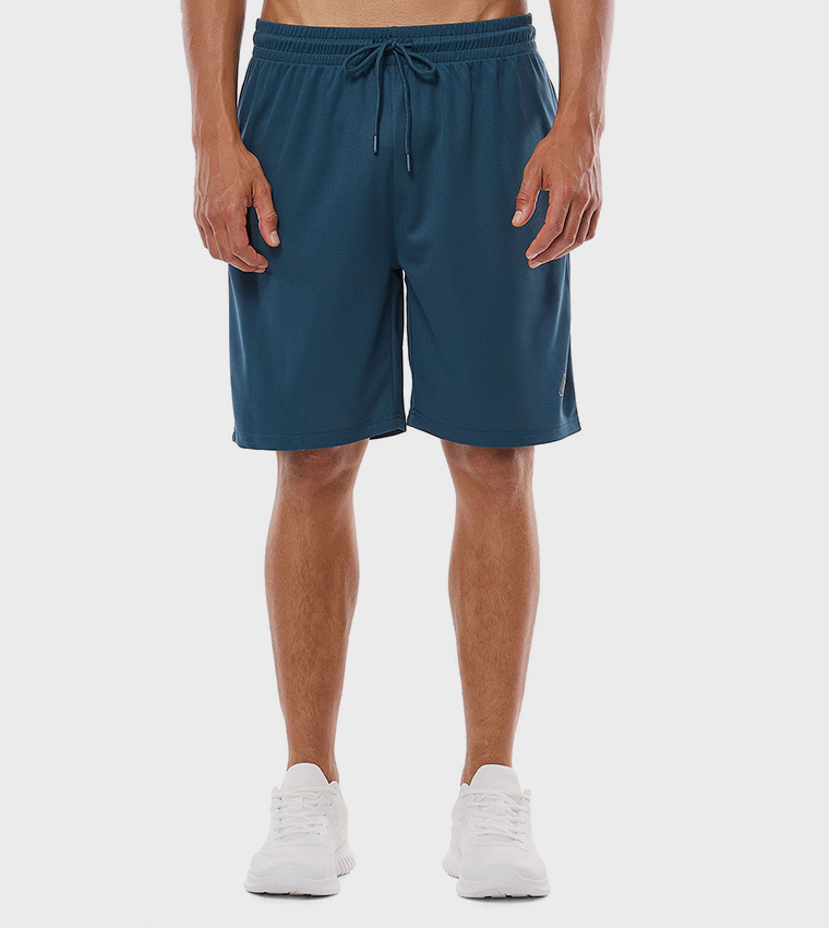 Logo Detail Shorts with Drawstring Closure