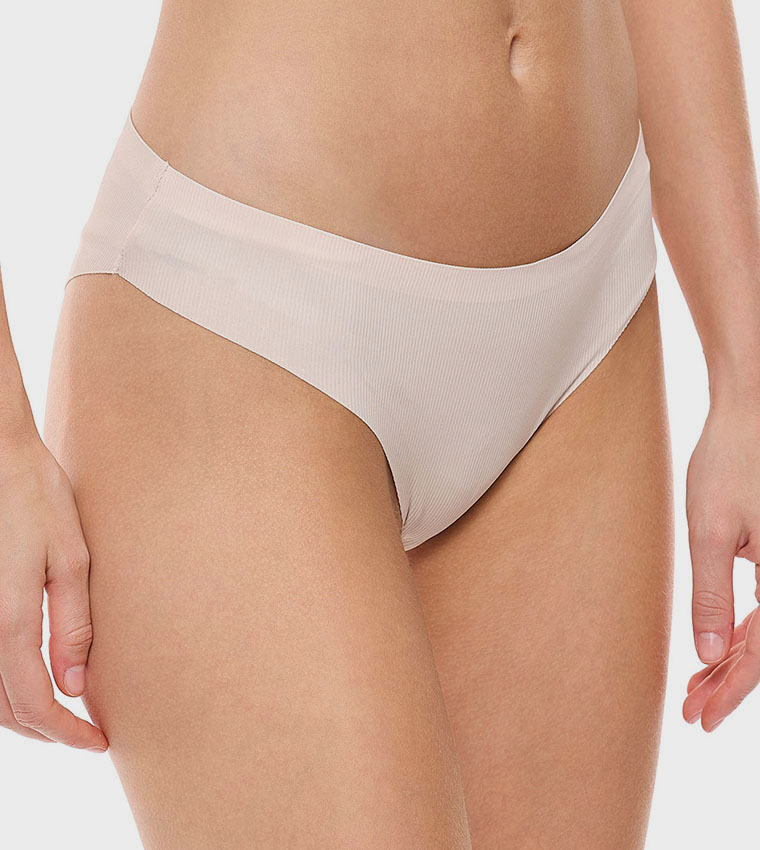 3 Pack Solid Seamless Bikini Briefs