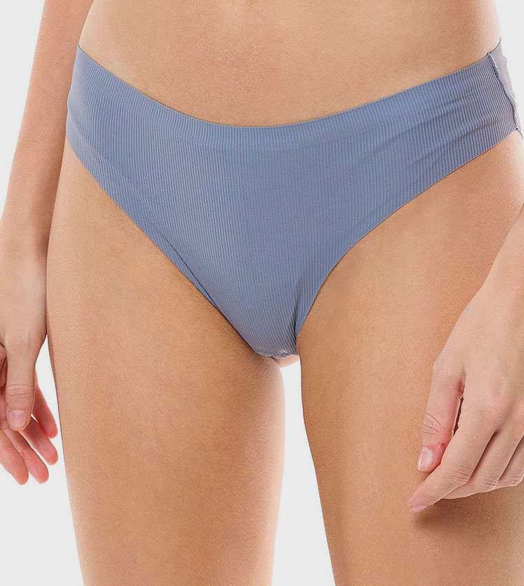 3 Pack Solid Seamless Bikini Briefs