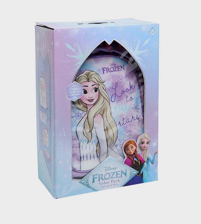 Frozen Print 16" Trolley Backpack Set