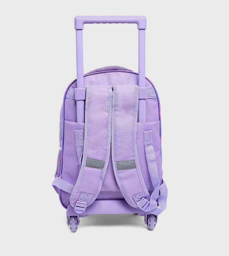 Frozen Print 16" Trolley Backpack Set