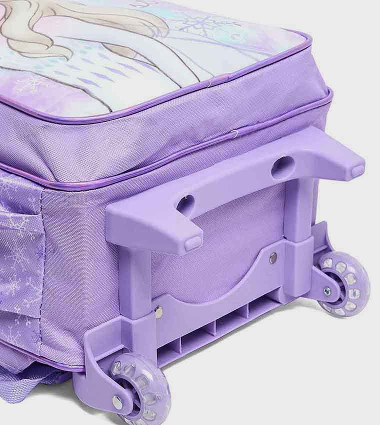 Frozen Print 16" Trolley Backpack Set