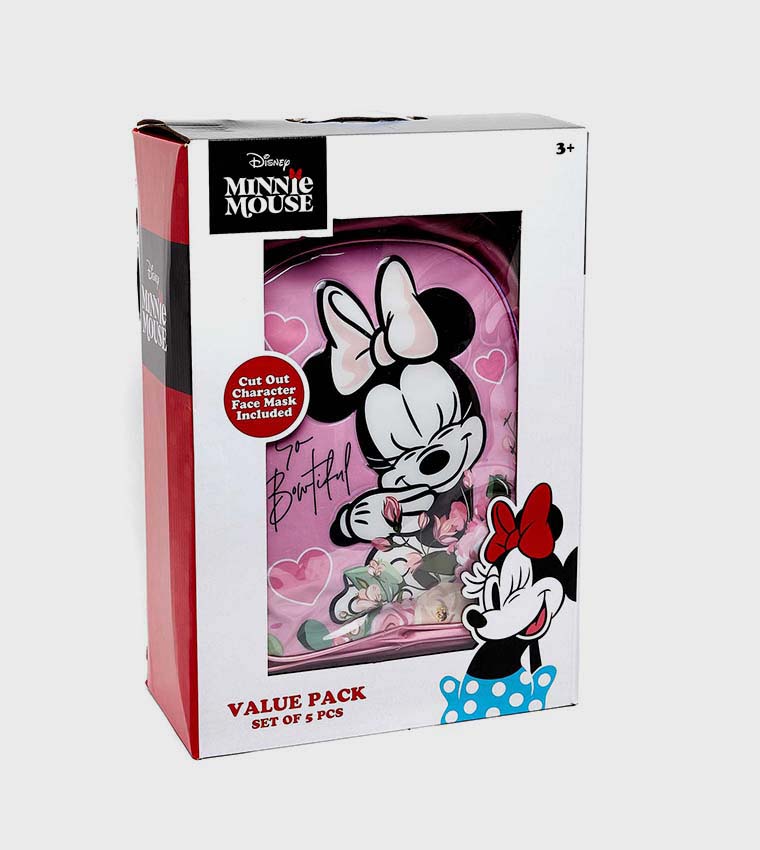 Minnie Mouse Print 16" Trolley Backpack Set