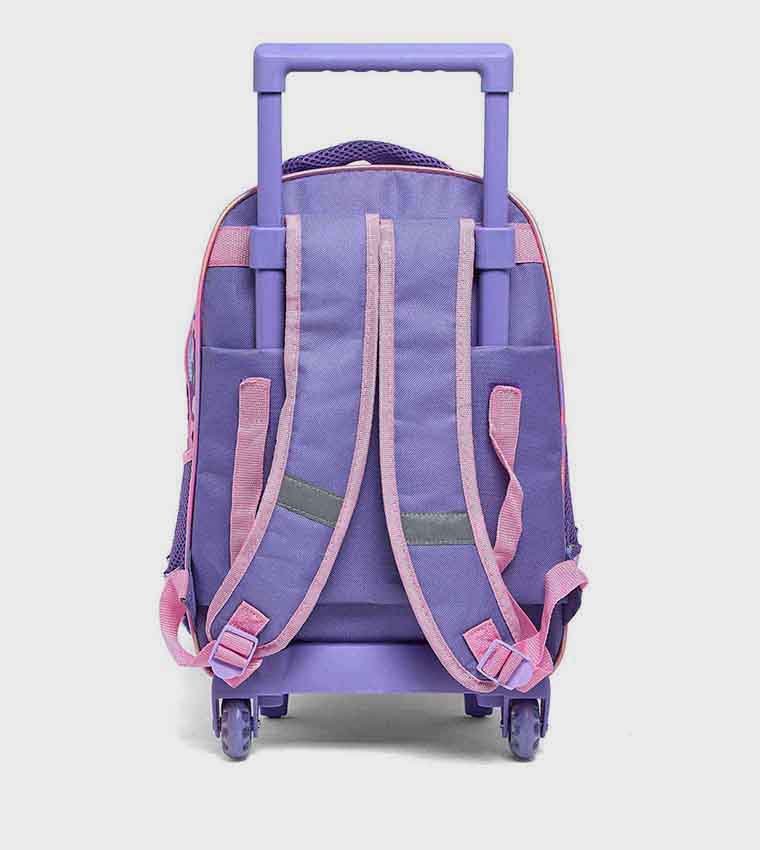 Minnie Mouse Print 16" Trolley Backpack Set