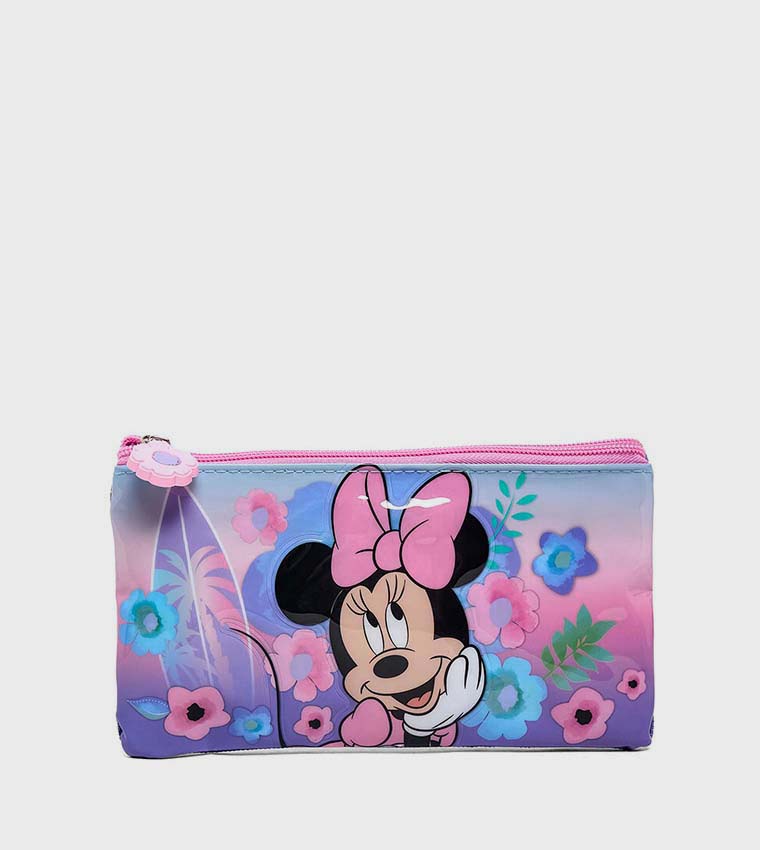 Minnie Mouse Print 16" Trolley Backpack Set