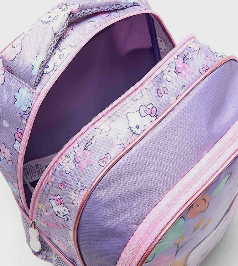 Hello Kitty Print 16" Trolley Backpack Set