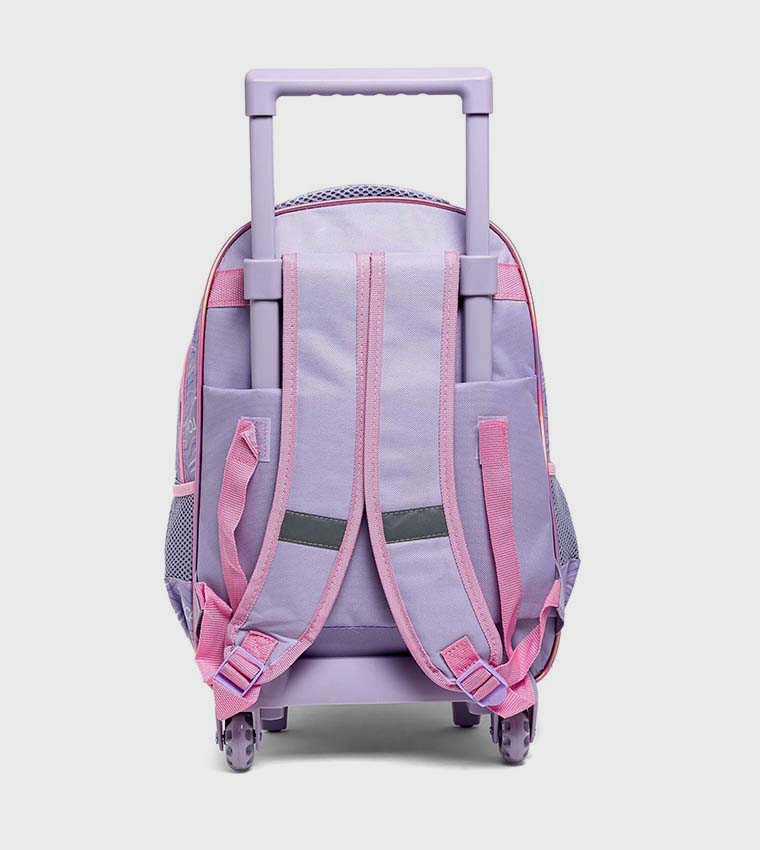 Stitch Print 16" Trolley Backpack Set