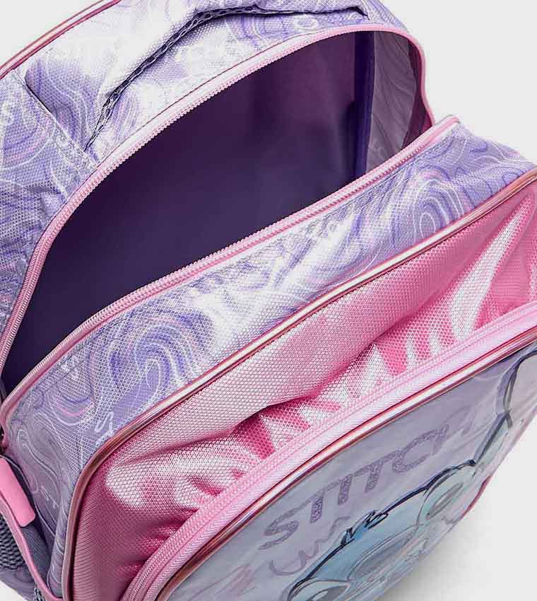 Stitch Print 16" Trolley Backpack Set
