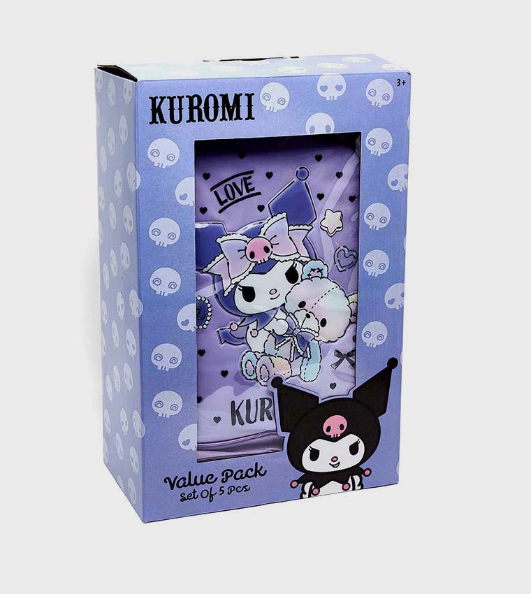 Kuromi 18" Trolley Backpack Set