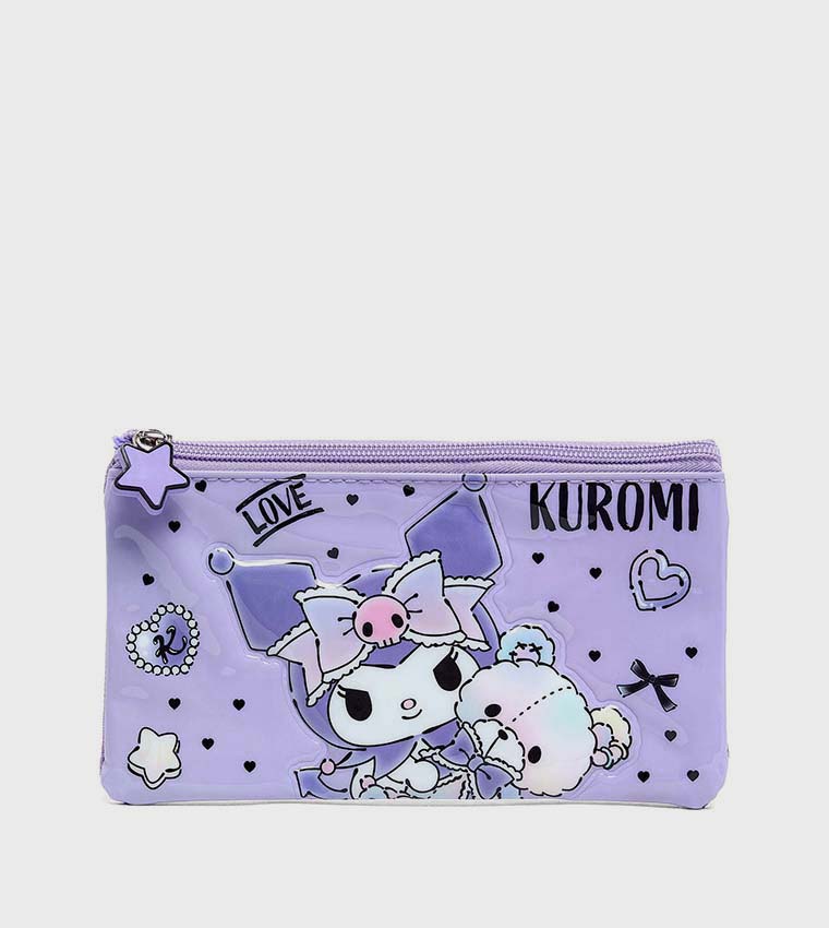 Kuromi 18" Trolley Backpack Set
