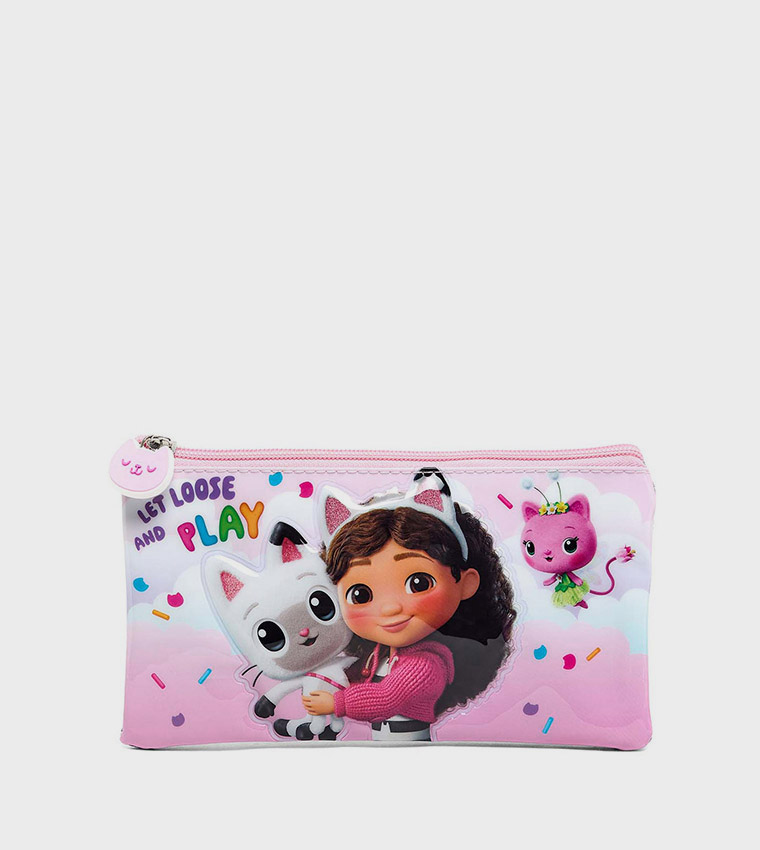 Gabby's Dollhouse 16" Trolley Backpack Set