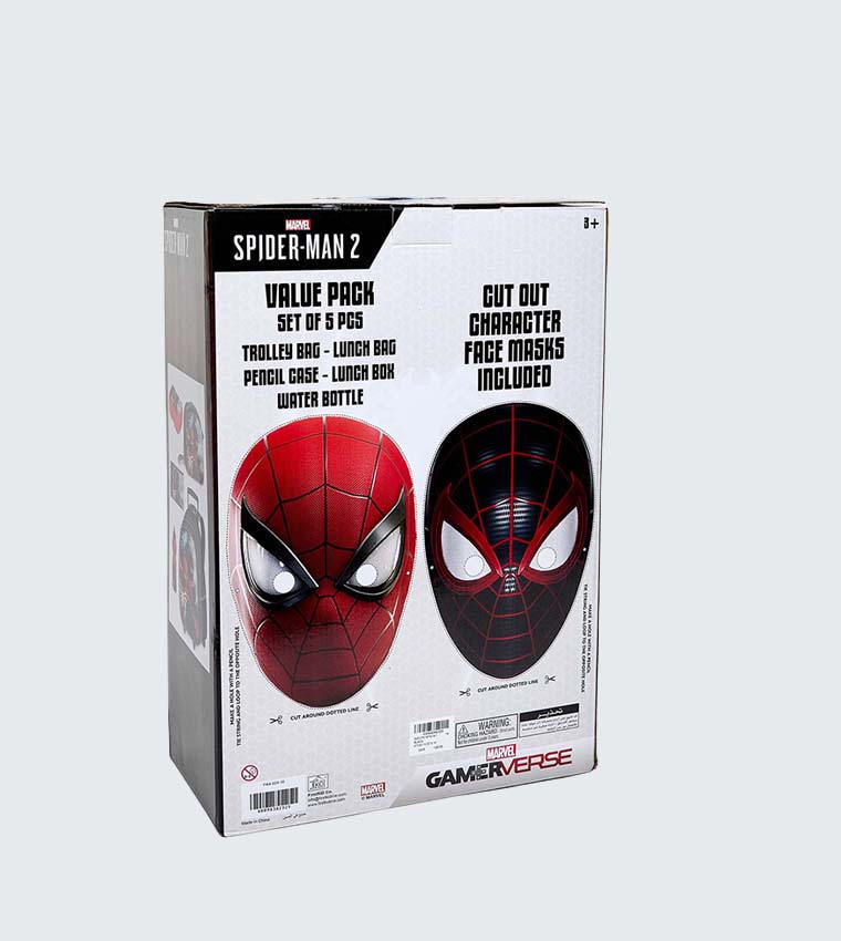Spider-Man 16" Trolley Backpack Set