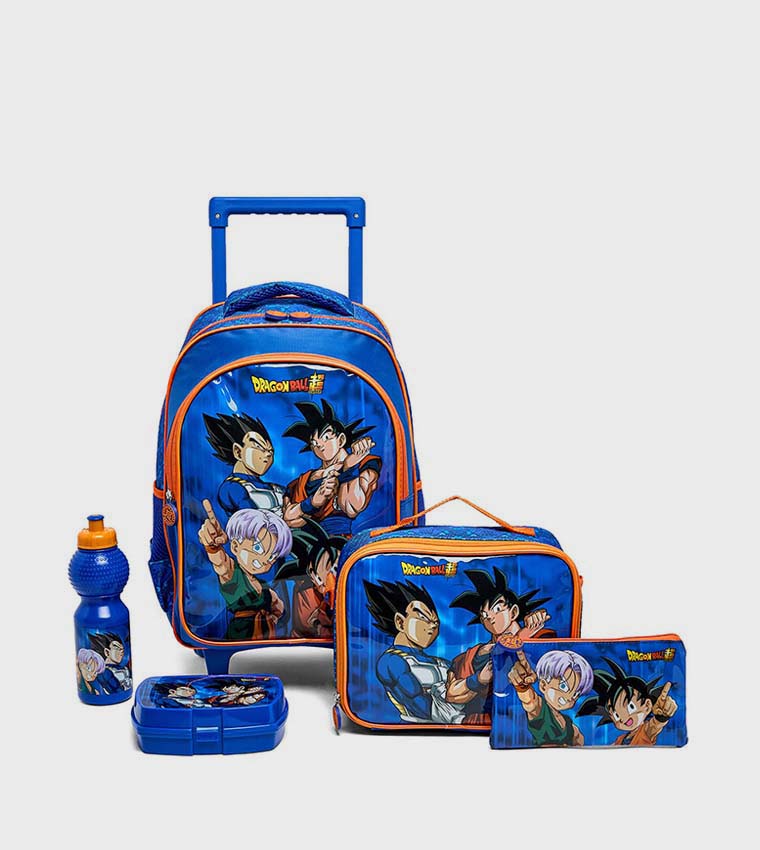 Dragonball 18" Trolley Backpack Set