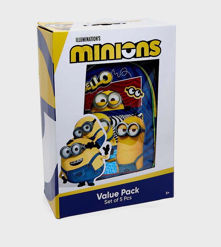 Minions 16" Trolley Backpack Set