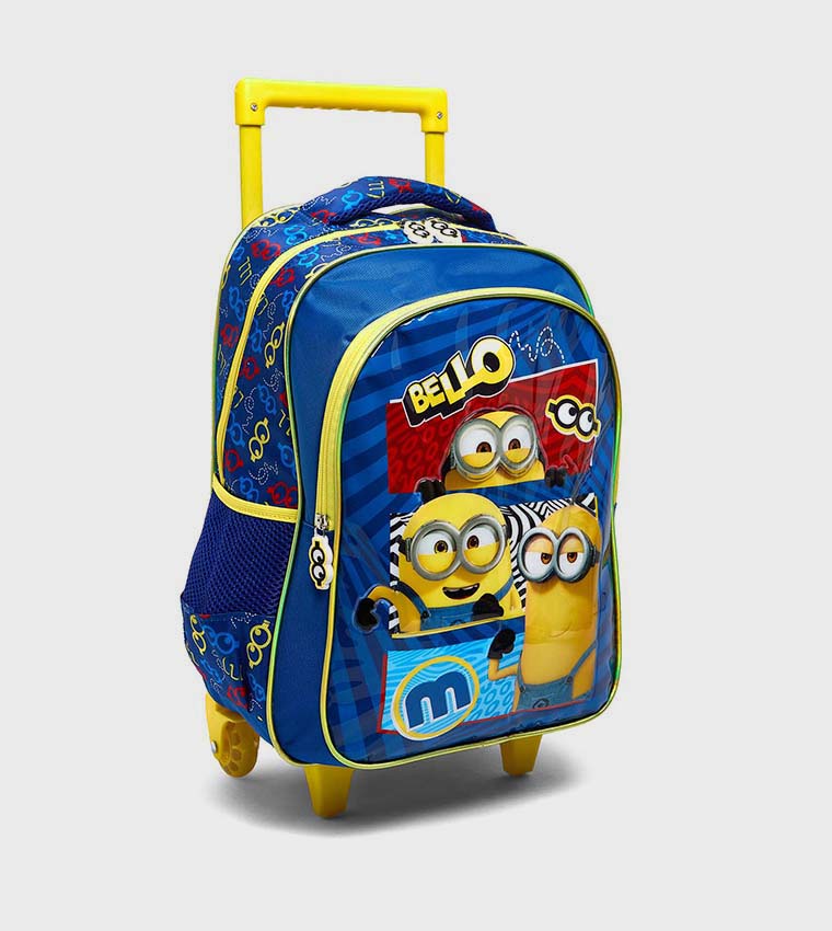 Minions 16" Trolley Backpack Set