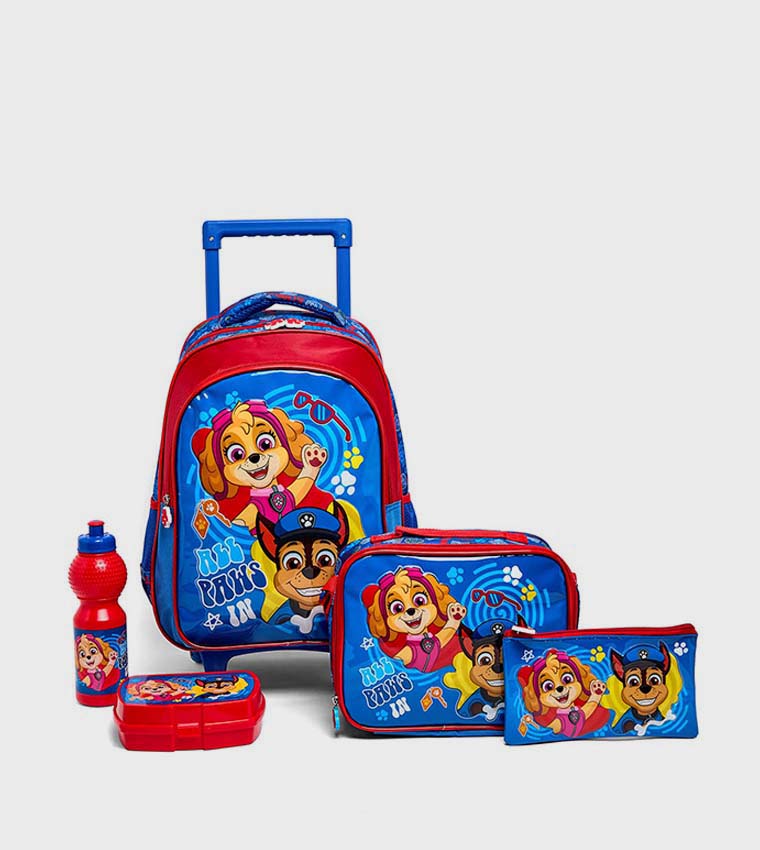 Paw Patrol 16" Trolley Backpack Set