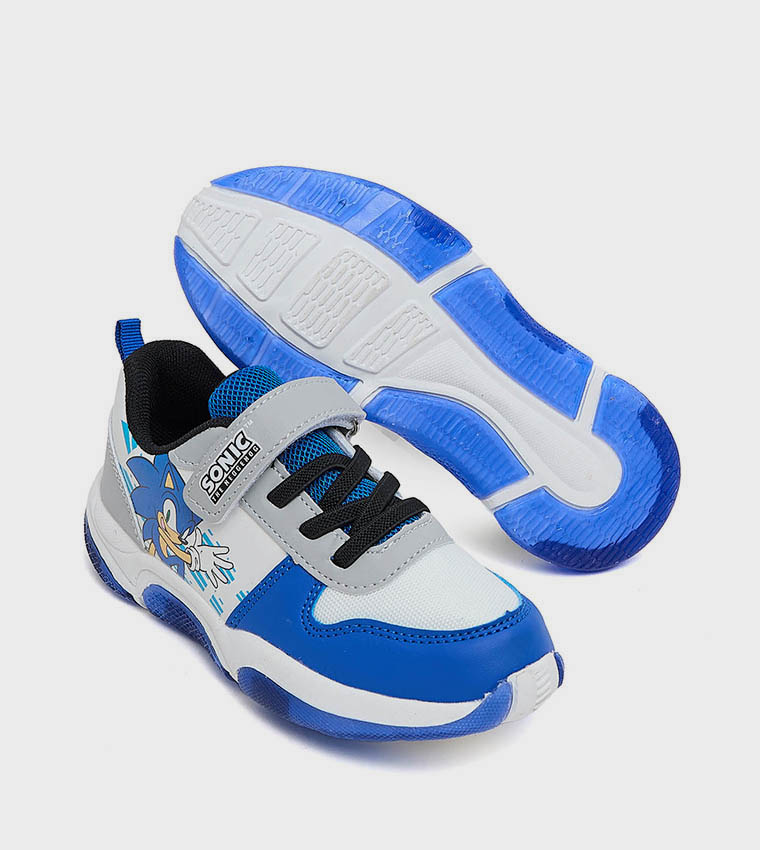 Sonic the Hedgehog Velcro Closure Shoes
