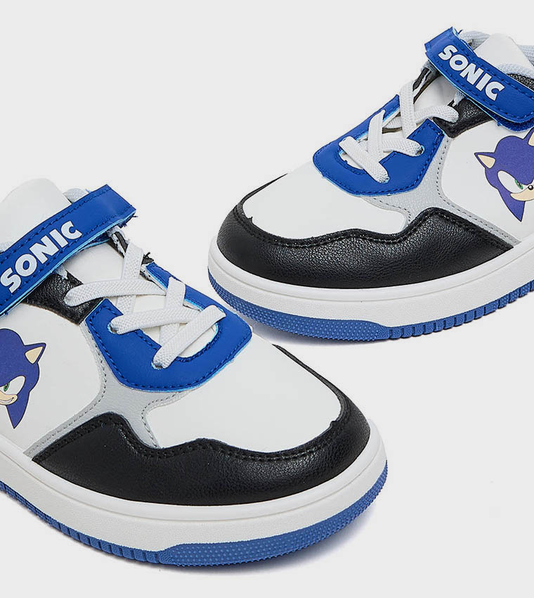 Sonic the Hedgehog Velcro Closure Sneakers