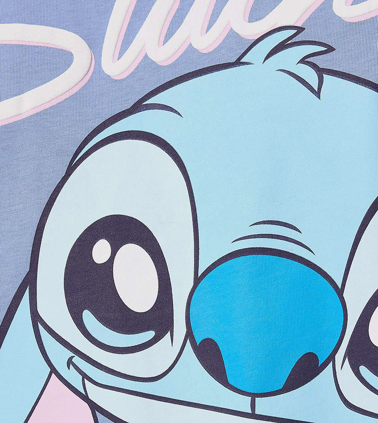 Stitch Printed Pyjama Set