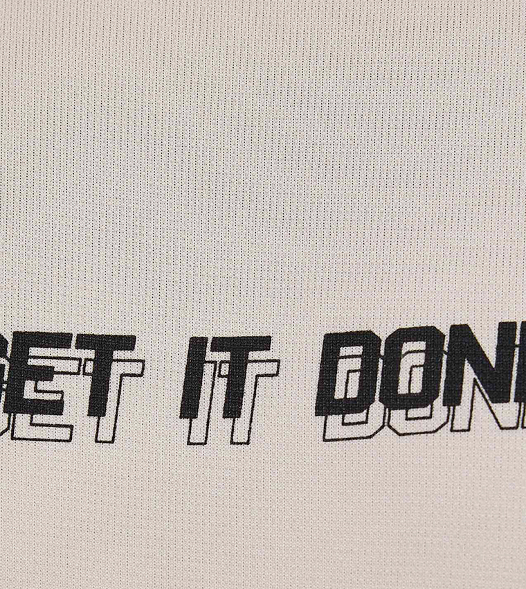 Printed Active T-Shirt with Crew Neck and Short Sleeves