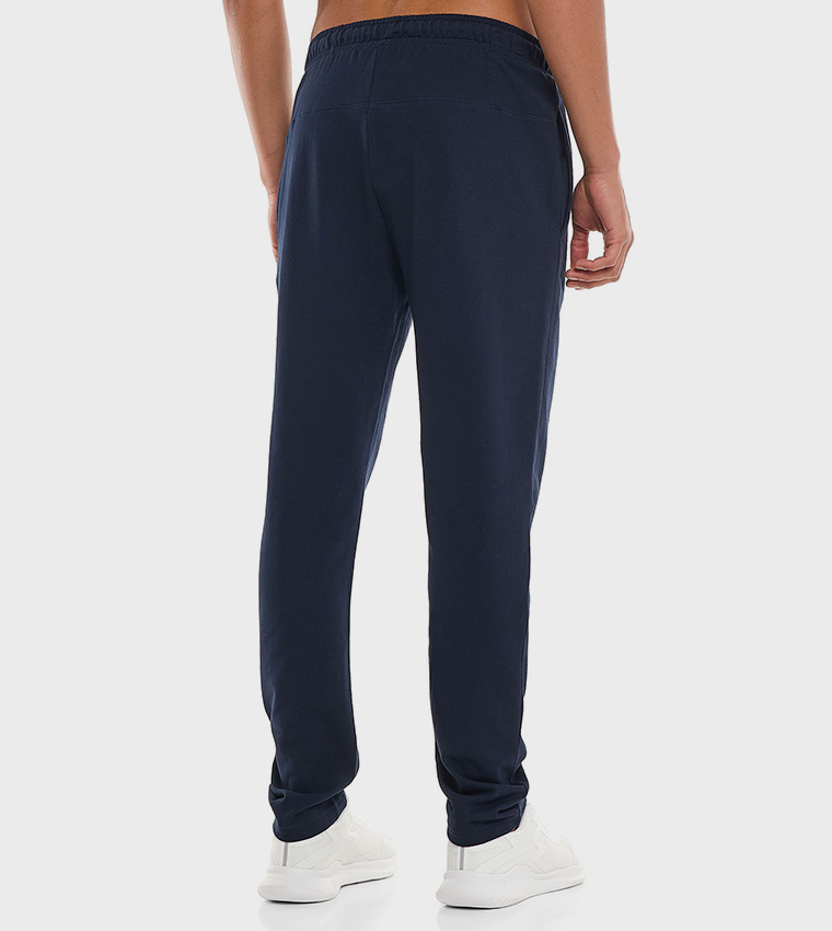 Printed Sweatpants with Drawstring Closure