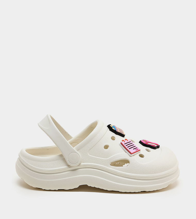 Slingback Clogs with Jibbitz