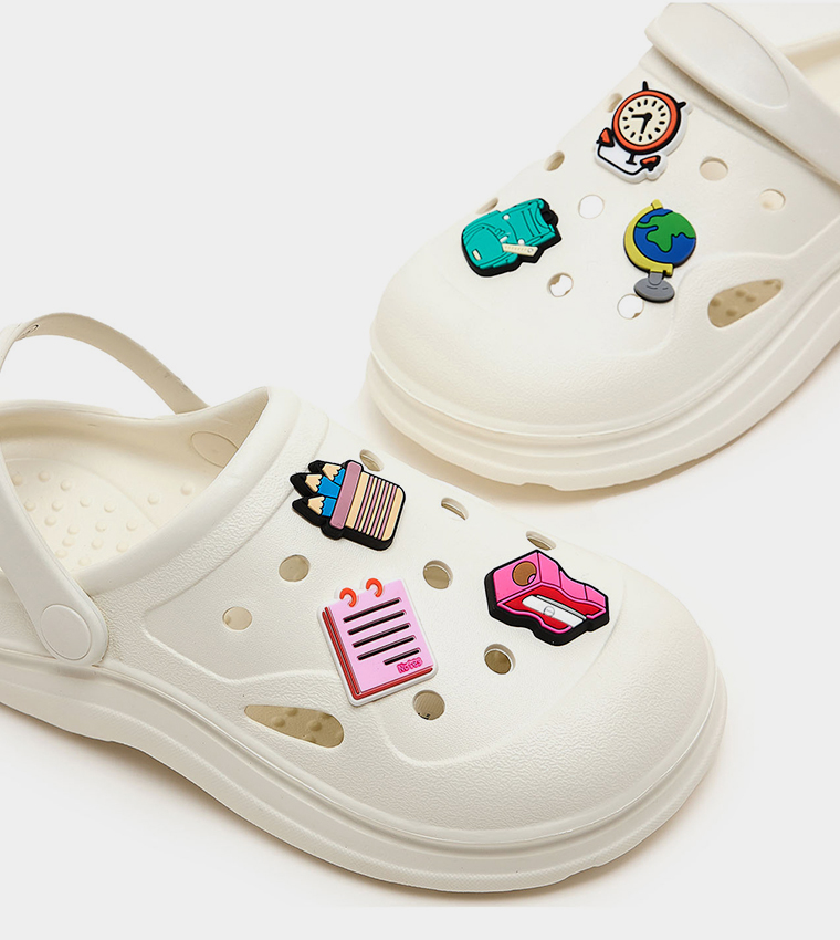 Slingback Clogs with Jibbitz