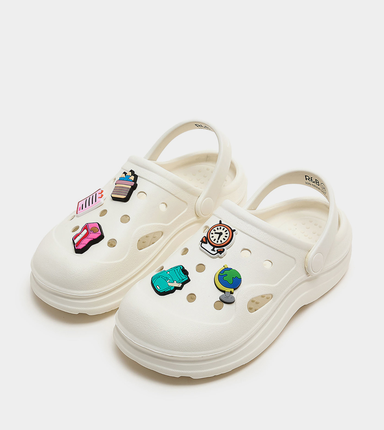 Slingback Clogs with Jibbitz