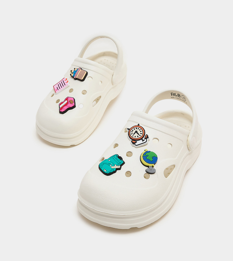 Slingback Clogs with Jibbitz