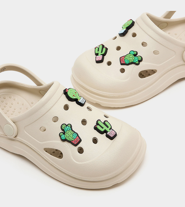 Slingback Clogs with Jibbitz
