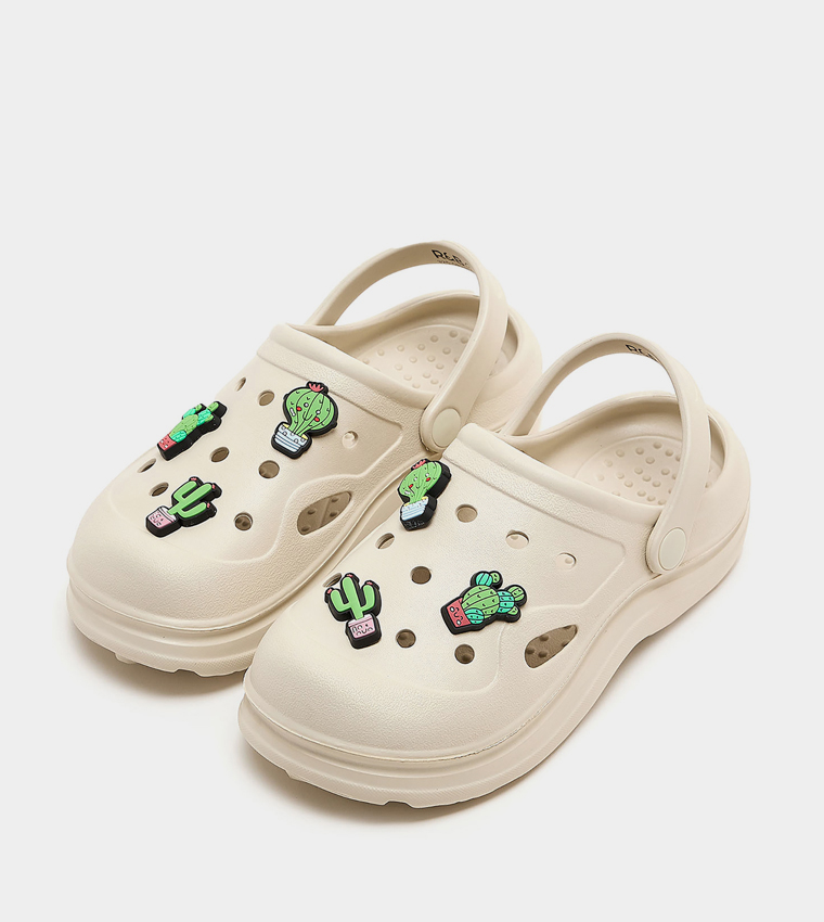 Slingback Clogs with Jibbitz