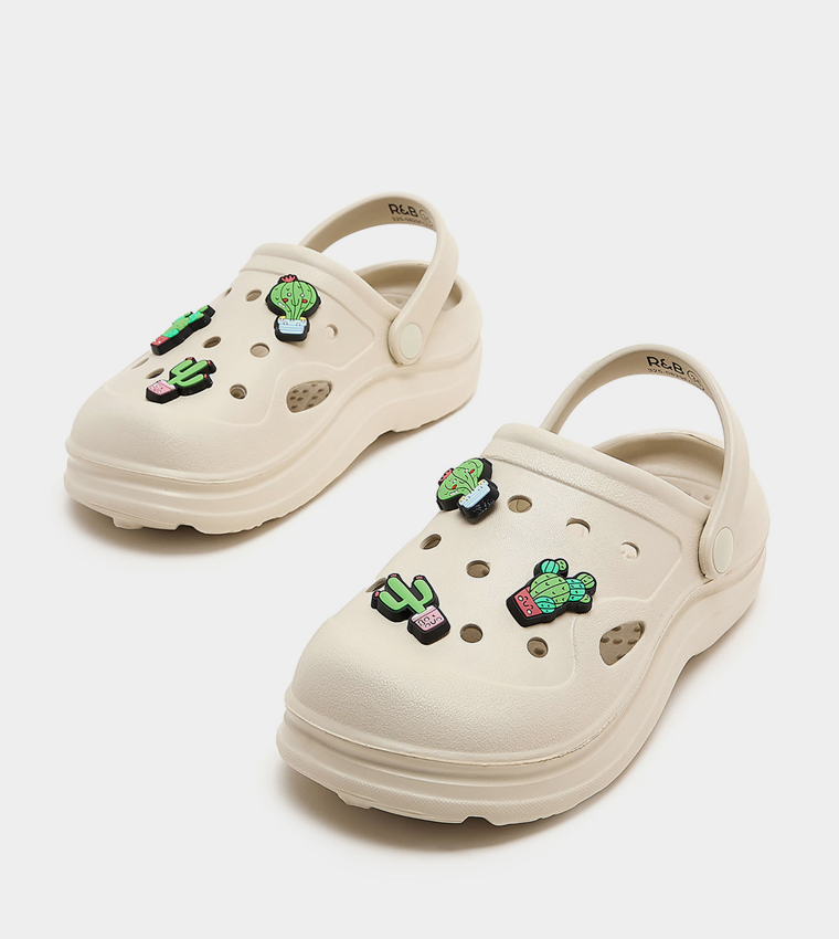 Slingback Clogs with Jibbitz