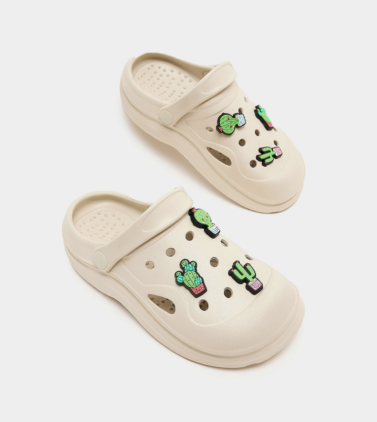 Slingback Clogs with Jibbitz