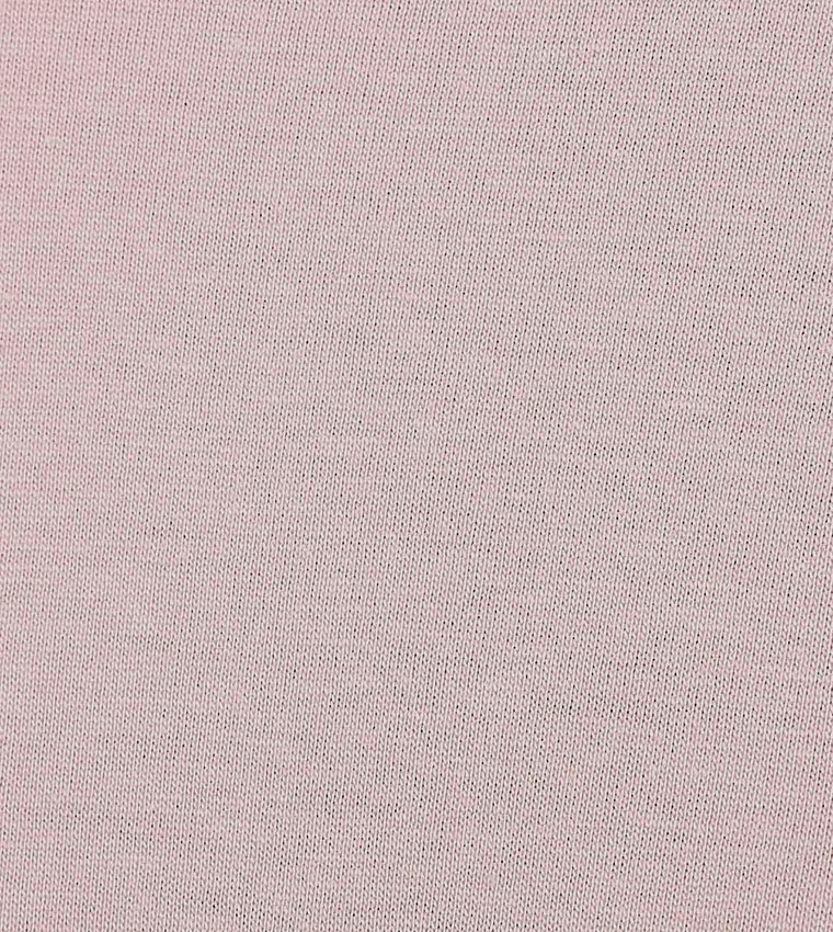 Solid T-Shirt with Crew Neck and Short Sleeves