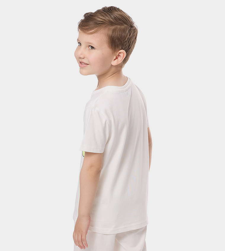 2 Pack Looney Tunes Printed T-Shirts with Short Sleeves