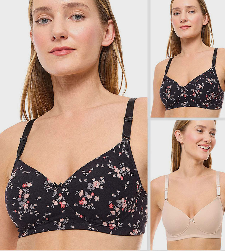 2 Pack T-Shirt Bras