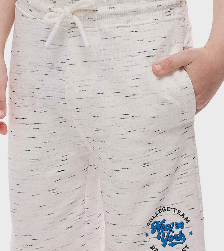 Printed Shorts with Drawstring Closure