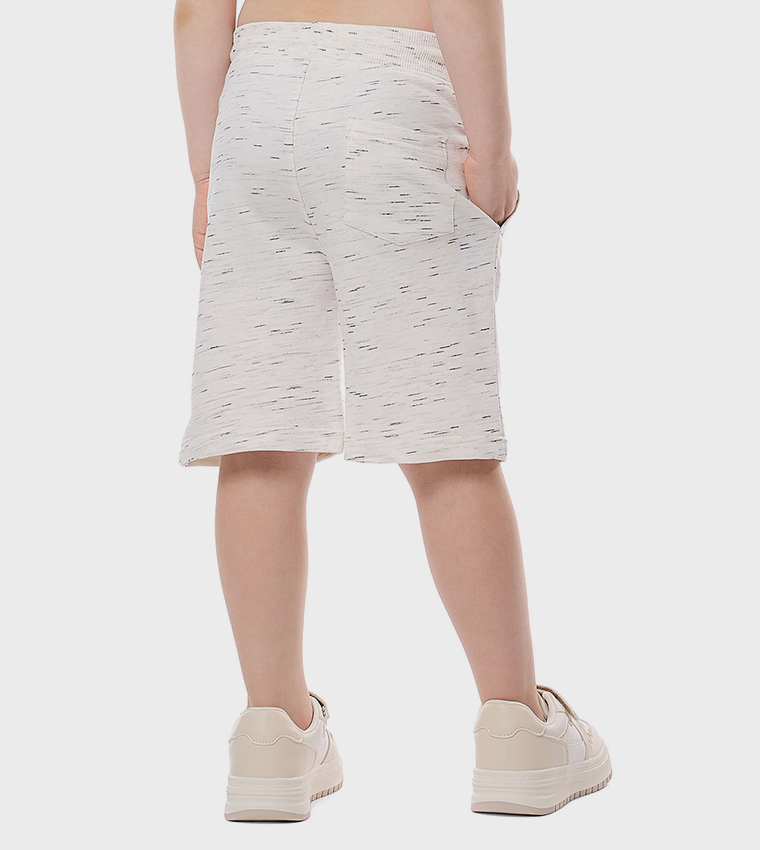 Printed Shorts with Drawstring Closure