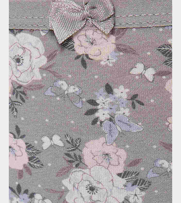 3 Pack Printed Hipster Briefs