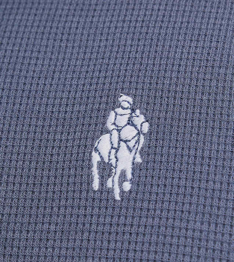 Logo Detail Polo T-Shirt with Short Sleeves