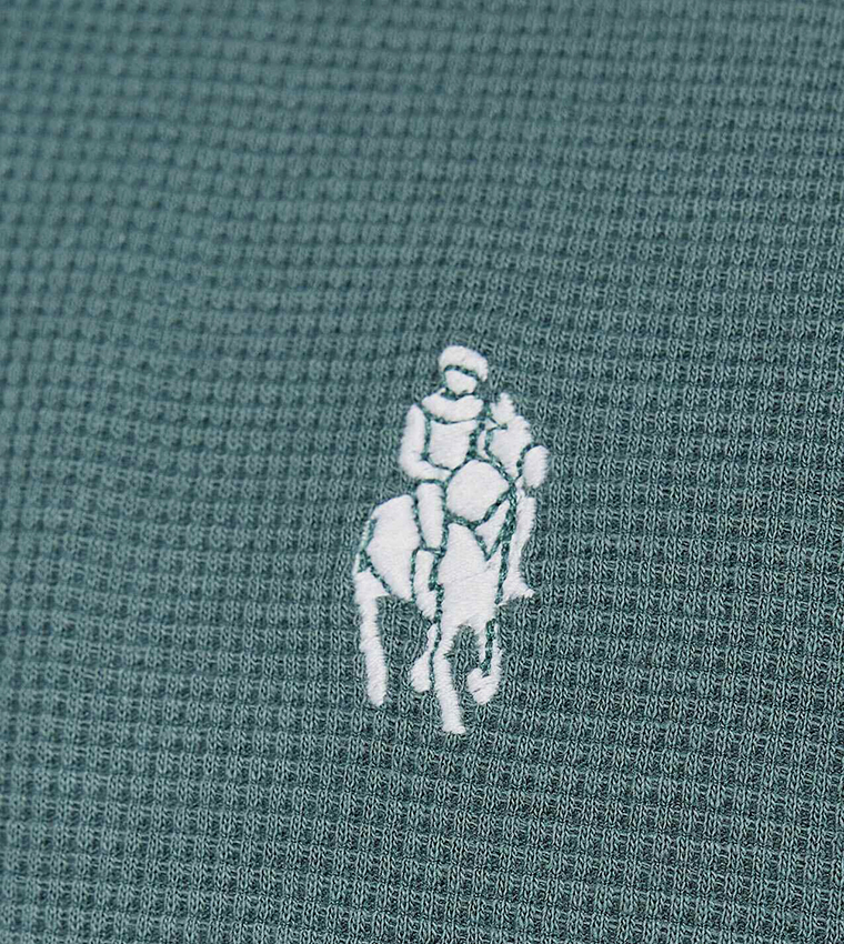 Logo Detail Polo T-Shirt with Short Sleeves